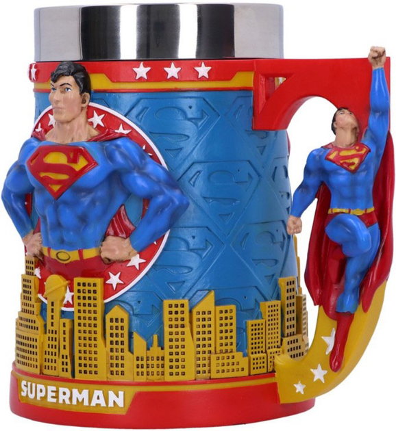 Kubek Nemesis Now Superman Człowiek ze stali 500 ml (801269151027) - obraz 6