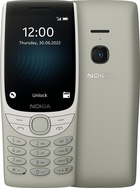 Мобильный телефон Nokia 8210 4G DualSim Sand Sable (6438409078353 ...