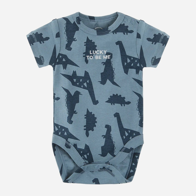 Дитяче боді-футболка для хлопчика Cool Club CCB2400254 92 см Блакитне (5903977134219) - зображення 1