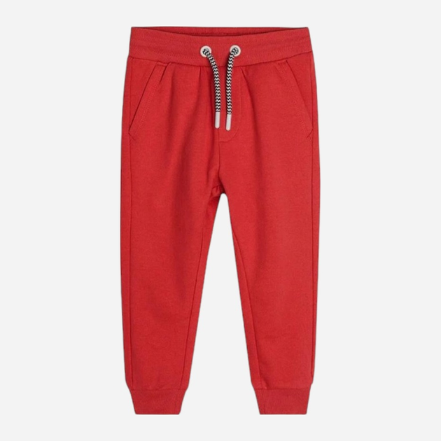 Spodnie dresowe młodzieżowe dla chłopca Cool Club CCB2421755 158 cm Czerwone (5903977205049) - obraz 1