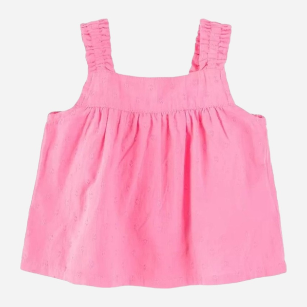 Дитячий літний костюм (майка + шорти) для дівчинки Cool Club CCG2403255-00 98 см Рожевий (5903977324443) - зображення 2