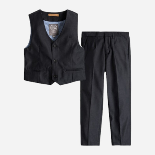Komplet dziecięcy (kamizelka + spodnie) dla chłopca Cool Club CCB1710107-00 98 cm Granatowy (5902568813069) - obraz 1
