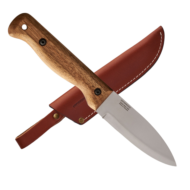 Туристический Нож из Углеродистой Стали с ножнами B1 CSH BPS Knives - Нож для рыбалки, охоты, походов, пикника - изображение 1