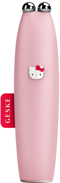 Мікрострумовий масажер для обличчя Geske MicroCurrent Face-Lift Pen 6 в 1 Hello Kitty Рожевий (HK000014PI01) - зображення 2