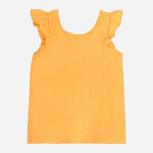 Koszulka na ramiączkach dziecięca dla dziewczynki Cool Club CCG2412565 98 cm Żółta (5903977289346) - obraz 2