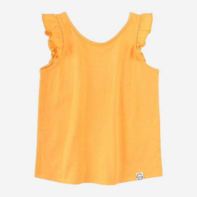 Koszulka na ramiączkach dziecięca dla dziewczynki Cool Club CCG2412565 104 cm Żółta (5903977289353) - obraz 1