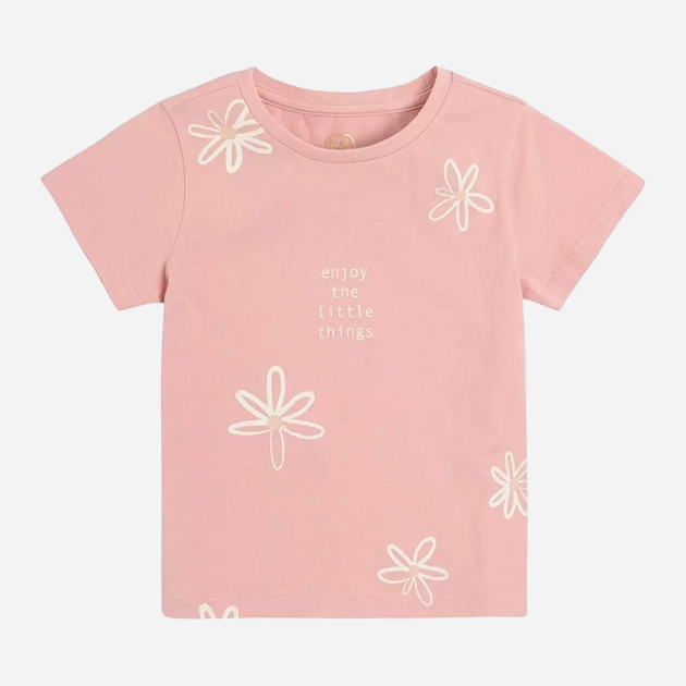 Koszulka dziecięca dla dziewczynki Cool Club CCG2411308 104 cm Różowa (5903977188618) - obraz 1