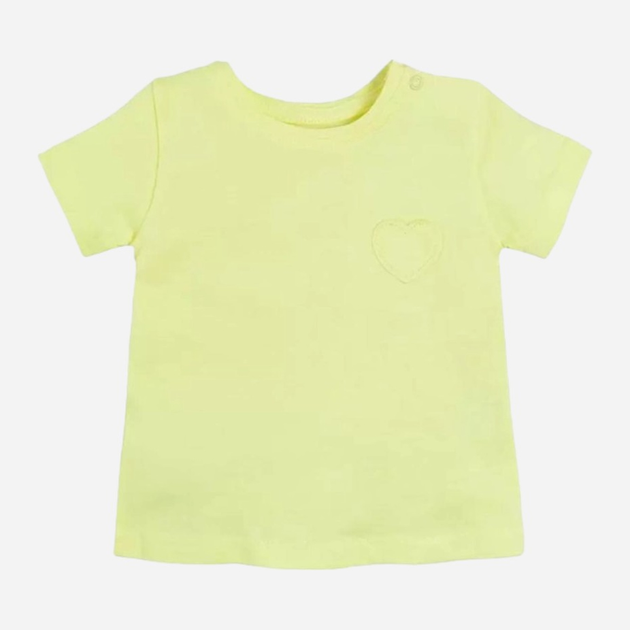 Koszulka dziecięca dla dziewczynki Cool Club CCG2401835 92 cm Żółta (5903977213273) - obraz 1