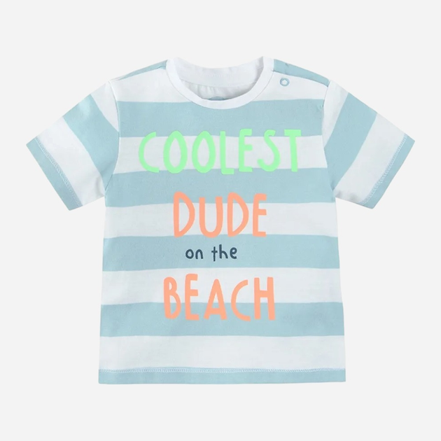 Дитяча футболка для хлопчика Cool Club CCB2403022 62 см Різнокольорова (5903977335173) - зображення 2