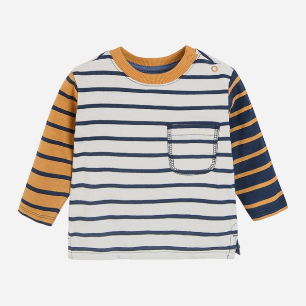 Дитяча футболка з довгими рукавами для хлопчика Cool Club CCB2300102 68 см Різнокольорова (5903272918194) - зображення 1