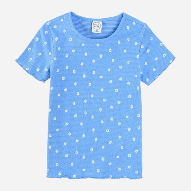 Підліткова футболка для дівчинки Cool Club CCG2423447 152 см Блакитна (5903977344830) - зображення 1