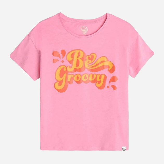 Підліткова футболка для дівчинки Cool Club CCG2422831 140 см Світло-рожева (5903977293046) - зображення 1