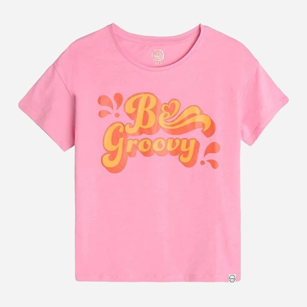 Підліткова футболка для дівчинки Cool Club CCG2422831 152 см Світло-рожева (5903977293060) - зображення 1