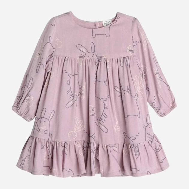 Дитяча сукня + колготи для дівчинки Cool Club CCG2400549-00 74 см Різнокольорові (5903977144232) - зображення 2