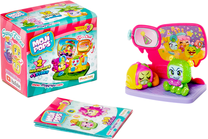Набір-сюрприз Moji Pops S2 Коробочка пригод 2 фігурки + сцена (PMP2D612IN00) - Фото 2 Набір-сюрприз Moji Pops S2 Коробочка пригод 2 фігурки + сцена (PMP2D612IN00) - зображення 2