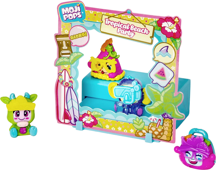 Ігровий набір Moji Pops S2 Фотосесія 4 фігурки + аксесуари (PMP2B416IN00) - изображение 2