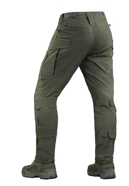 Тактичні брюки M-Tac Conquistador Gen.I Flex Army Olive з місцем під вставки-наколінники Розмір 38/36 - зображення 2