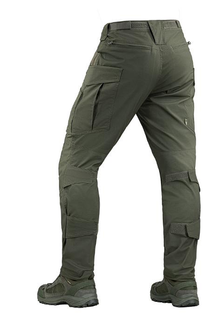 Тактические брюки M-Tac Conquistador Gen.I Flex Army Olive с местом под вставки-наколенники Размер 42/36 - изображение 2