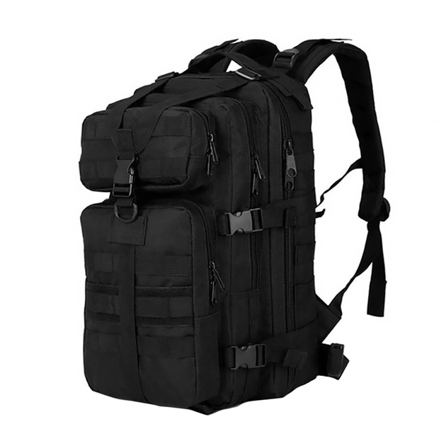 Рюкзак тактичний AOKALI Outdoor A10 35L Black - зображення 1