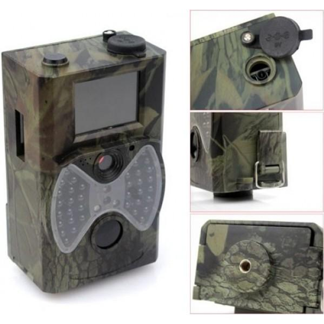Фотоловушка Suntek HC-300А с пультом ДУ охотничья камера без модема видео 1080p запись звука обзор 120° 12MP IP54 - изображение 4