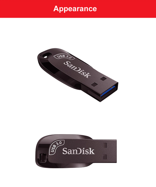 Флеш накопичувач SanDisk CZ410 USB 3.0 32GB Black - Фото 2 Флеш накопичувач SanDisk CZ410 USB 3.0 32GB Black - зображення 2