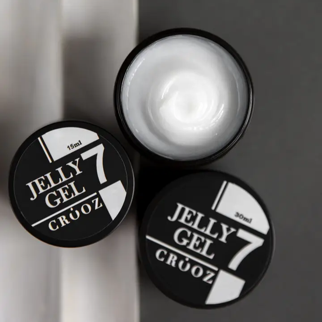 Гель для наращивания Crooz Jelly Gel 15 мл №7 (Молочный) - Фото 1 Гель для наращивания Crooz Jelly Gel 15 мл №7 (Молочный) - изображение 1