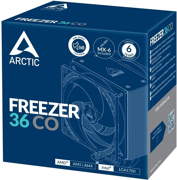 Кулер Arctic Freezer 36 CO (ACFRE00122A) - Фото 5 Кулер Arctic Freezer 36 CO (ACFRE00122A) - зображення 5
