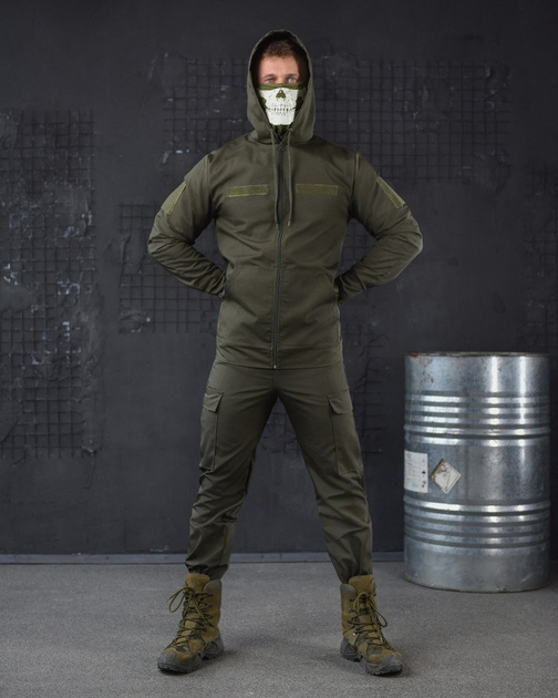 Тактичний костюм poseidon у оливі 0 L - зображення 2