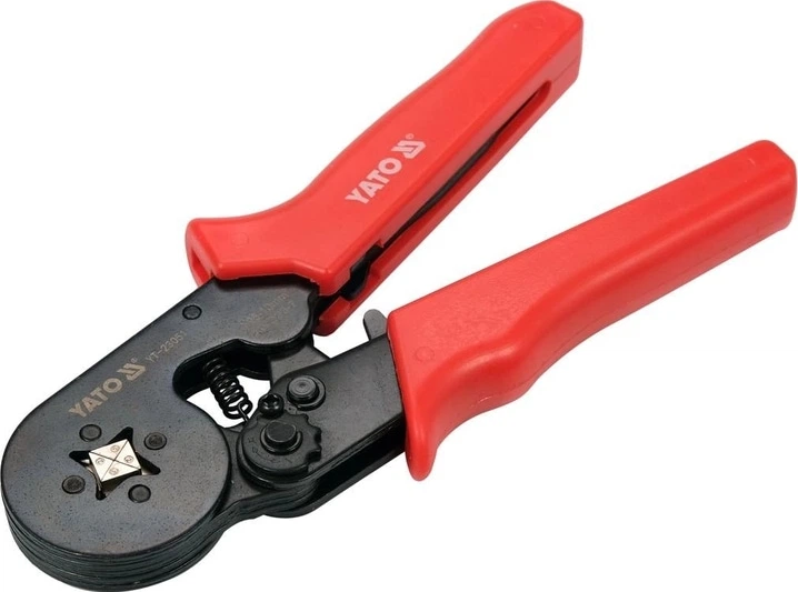 Szczypce do zaciskania i ściągania izolacji z przewodów YATO 175 mm AWG 23-7 0.25-10 mm² (YT-23051) - obraz 2