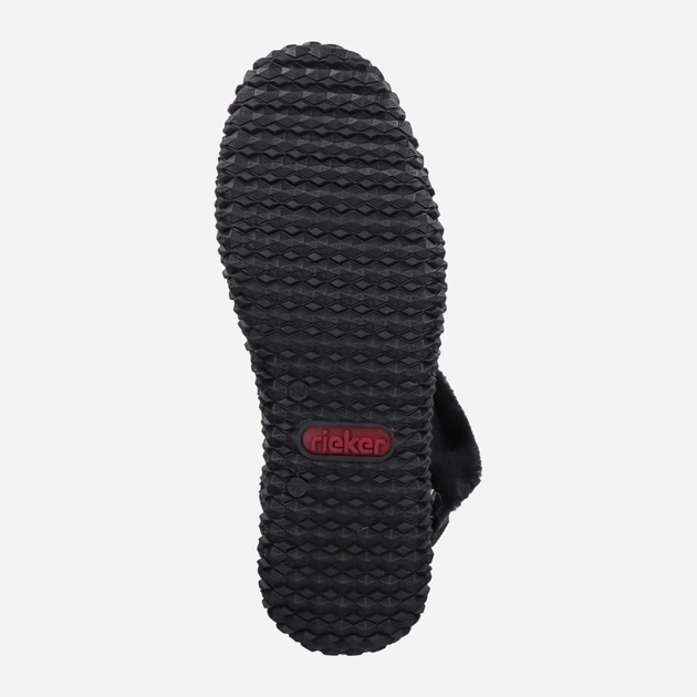 Жіночі зимові черевики Rieker RIEZ4281-00 37 Чорні (4060596809070) - зображення 7