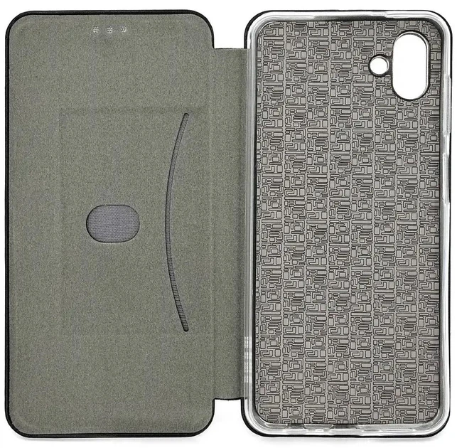 Чохол книжка для Samsung Galaxy a04 (A045) магніт case pink-gold - зображення 5