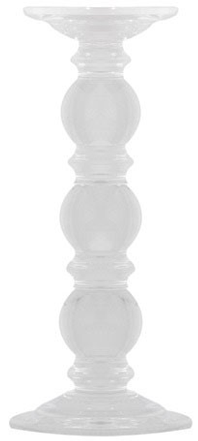 Świecznik House Of Sander Lupine szklany przezroczysty 25 cm (5702118012016) - obraz 1