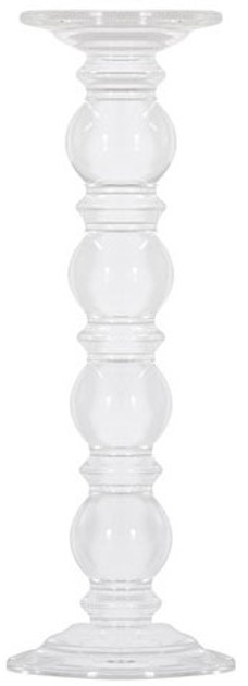 Świecznik House Of Sander Lupine szklany przezroczysty 31 cm (5702118011996) - obraz 1