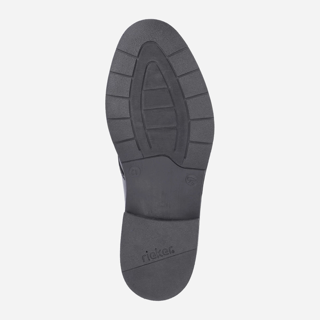 Buty derby męskie skórzane Rieker RIE10304-00 42 Czarne (4061811164981) - obraz 8