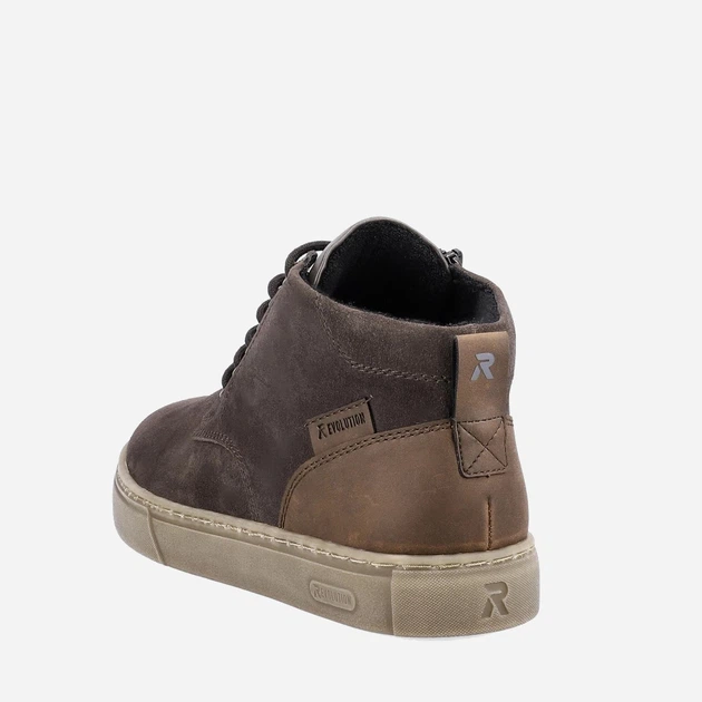 Trzewiki męskie skórzane Rieker REVU0762-45 45 Brązowe (4061811110124) - obraz 6