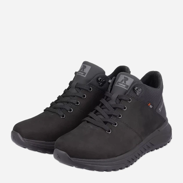 Чоловічі черевики Rieker REVU0163-00 44 Чорні (4061811127221) - зображення 5