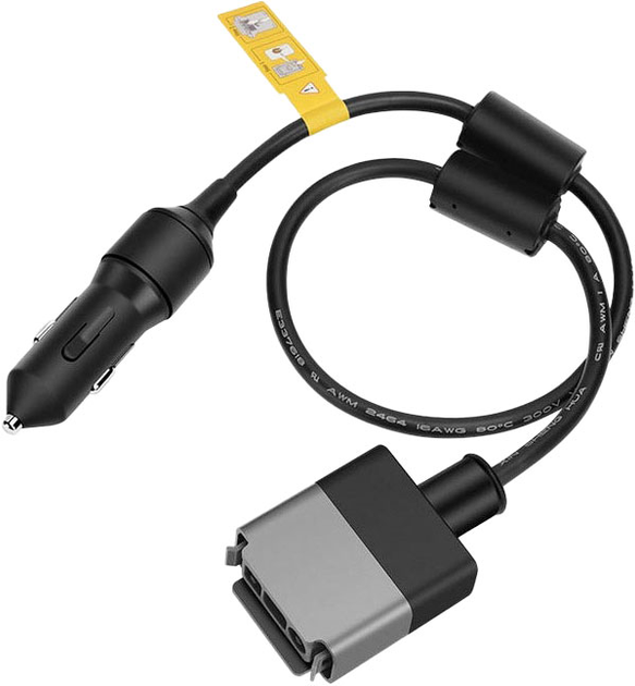 Kabel do stacji EcoFlow Car River 2 do mikroinwertera PowerStream 0.5 m Black (5011401009) - obraz 1