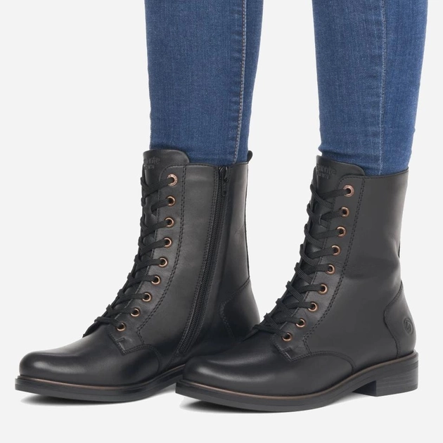 Жіночі зимові черевики високі Remonte REMD8388-01 40 Чорні (4061811128389) - зображення 2