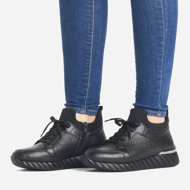 Жіночі черевики низькі Remonte REMD5982-01 40 Чорні (4061811114641) - зображення 2