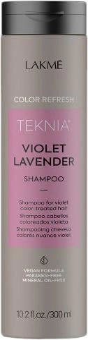 Шампунь для оновлення кольору фіолетових відтінків Lakme Teknia Color Refresh Violet Lavender Shampoo 300 мл (8429421442725) - зображення 1