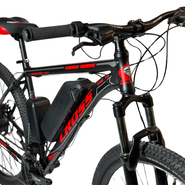 Велосипед с Е-комплектом 29" Cross Hunter 48 В 500Вт 12 Ah/ до 45 км запас ходу - зображення 2