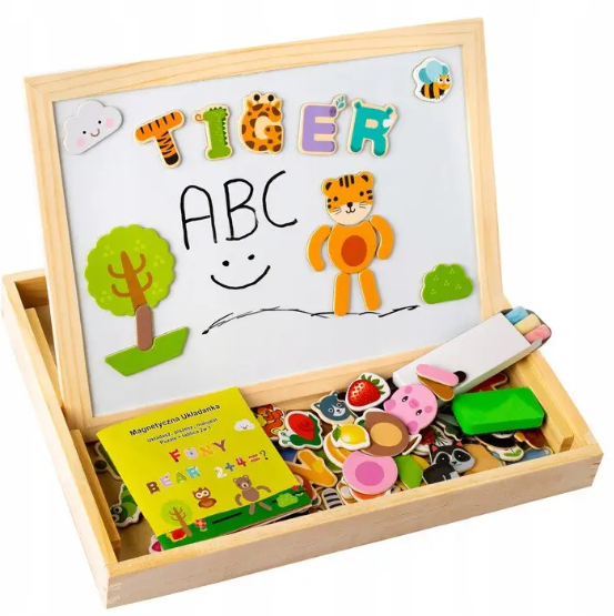 Магнитная доска-деревянная Kinderplay KP4333 - изображение 6