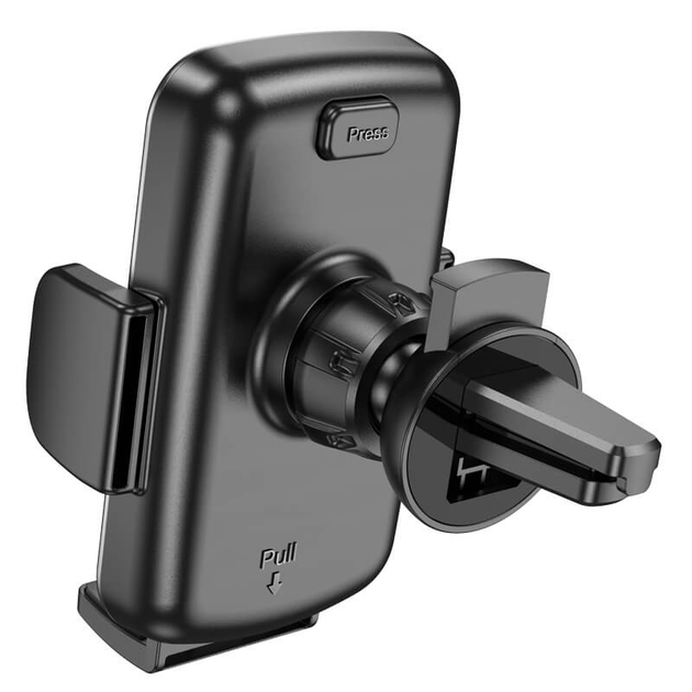 Универсальный автодержатель HOCO Polaris push-type air outlet car holder CA94 - Фото 7 Универсальный автодержатель HOCO Polaris push-type air outlet car holder CA94 - изображение 7