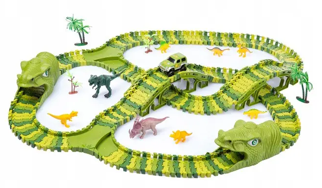 Гоночний трек парк динозаврів 360 см Kinderplay КP9279 - зображення 7