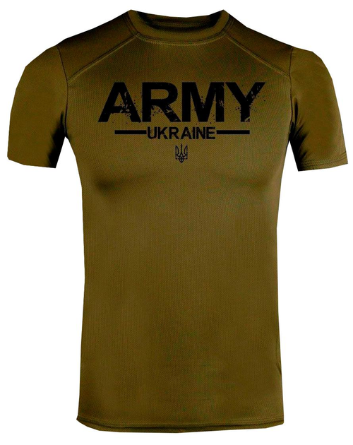 Футболка чоловіча JHK Army Ukraine M Хакі - зображення 1