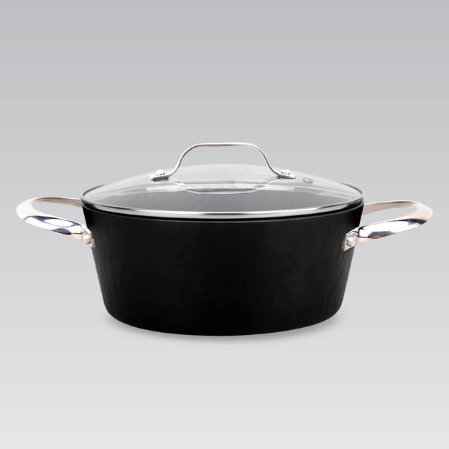 Кастрюля с крышкой Maestro MR-4428 Черная – фото, отзывы ...