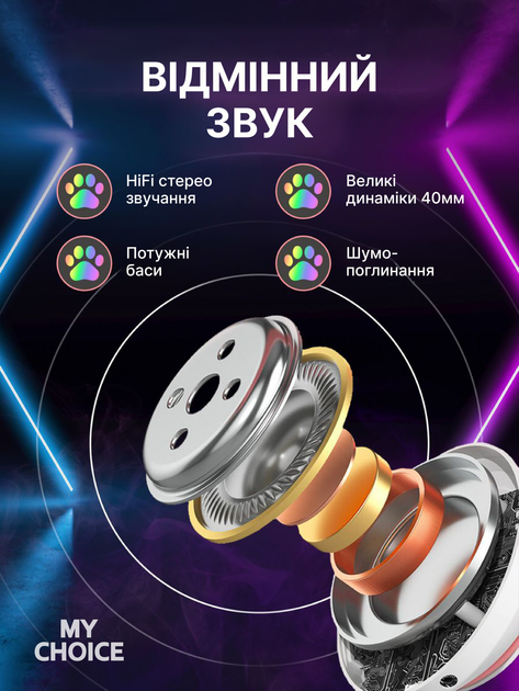 Бездротові навушники з котячими вушками CAT EAR Bluetooth 5.0 + EDR дитячі навушники, ігрові з блютуз гарнітурою та LED підсвічуванням, чорні - Фото 3 Бездротові навушники з котячими вушками CAT EAR Bluetooth 5.0 + EDR дитячі навушники, ігрові з блютуз гарнітурою та LED підсвічуванням, чорні - зображення 3
