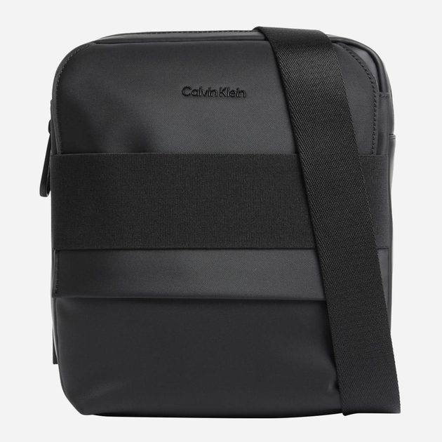 Сумка планшет через плече чоловіча зі штучної шкіри Calvin Klein Jeans CKRK50K510548BAX Чорна (8720108124737) - зображення 1