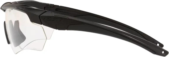 Окуляри балістичні ESS Crossbow One Black/Clear - зображення 2