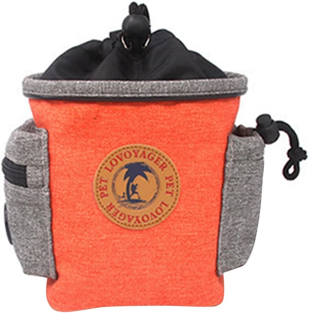 Сумка для вигулу та дресировок LOVOYAGER Dog Treat Bag Orange - Фото 1 Сумка для вигулу та дресировок LOVOYAGER Dog Treat Bag Orange - зображення 1